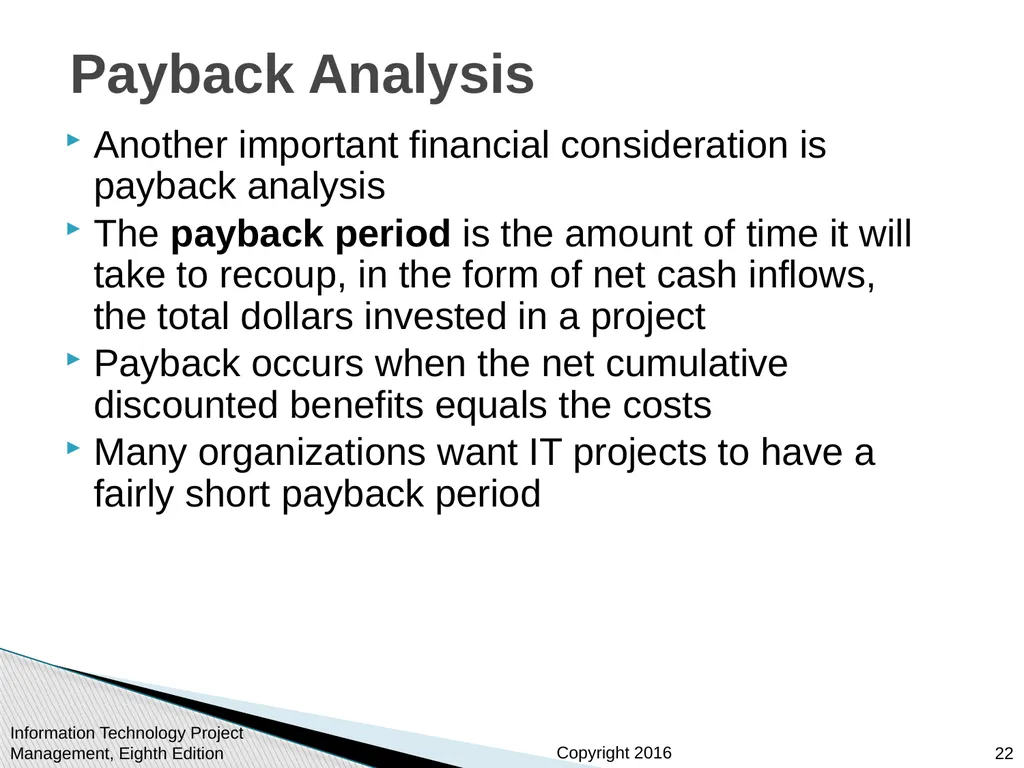 Chapter 4: Project Integration Management - slide 22 of 54