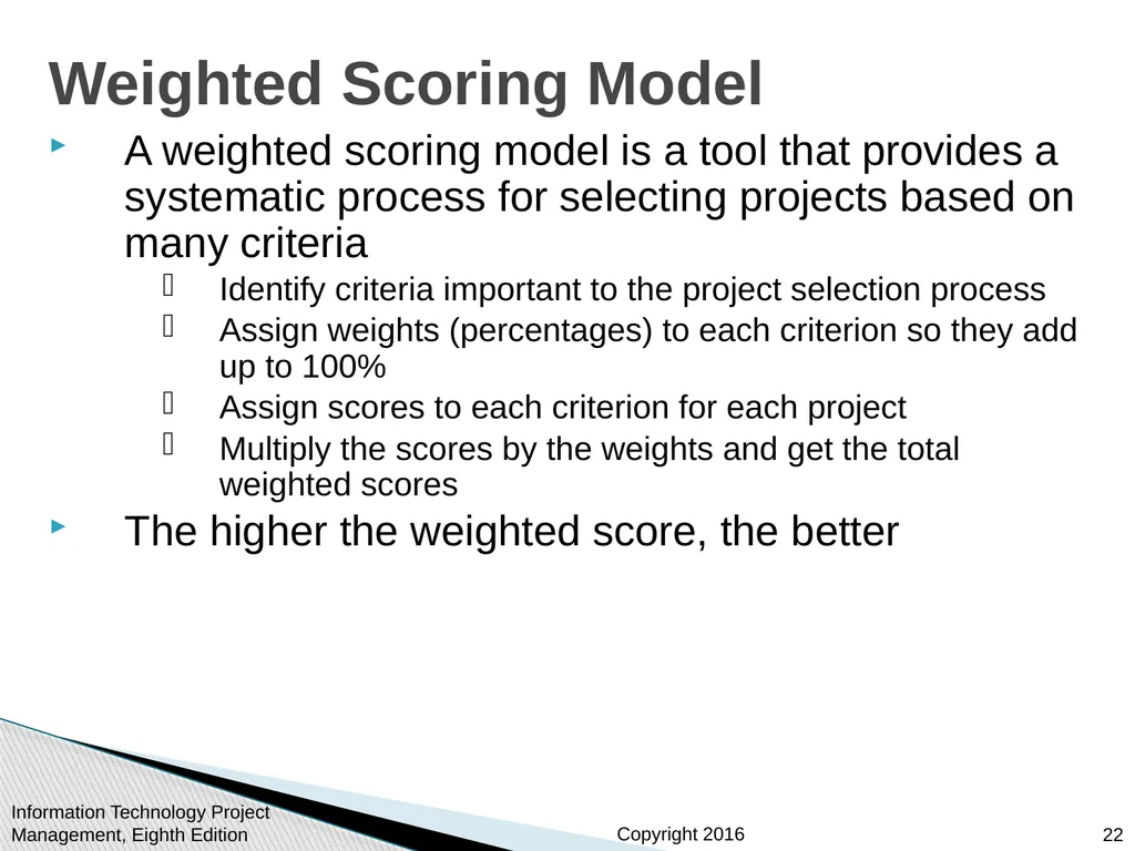 Chapter 4: Project Integration Management - slide 22 of 52