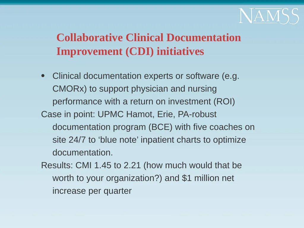 “What Top Performing Organizations Do and Don’t - slide 24 of 44