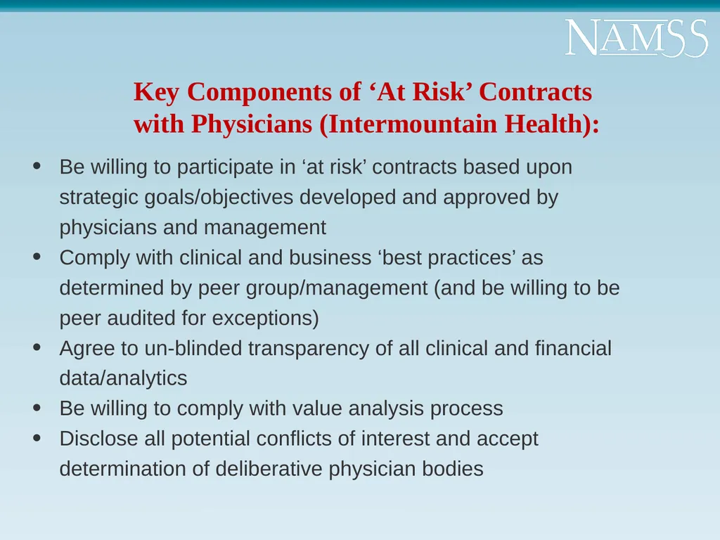 “What Top Performing Organizations Do and Don’t - slide 39 of 44