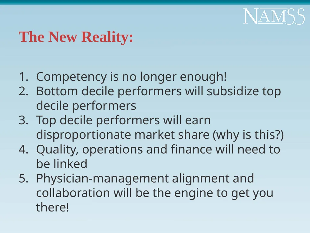 “What Top Performing Organizations Do and Don’t - slide 17 of 44