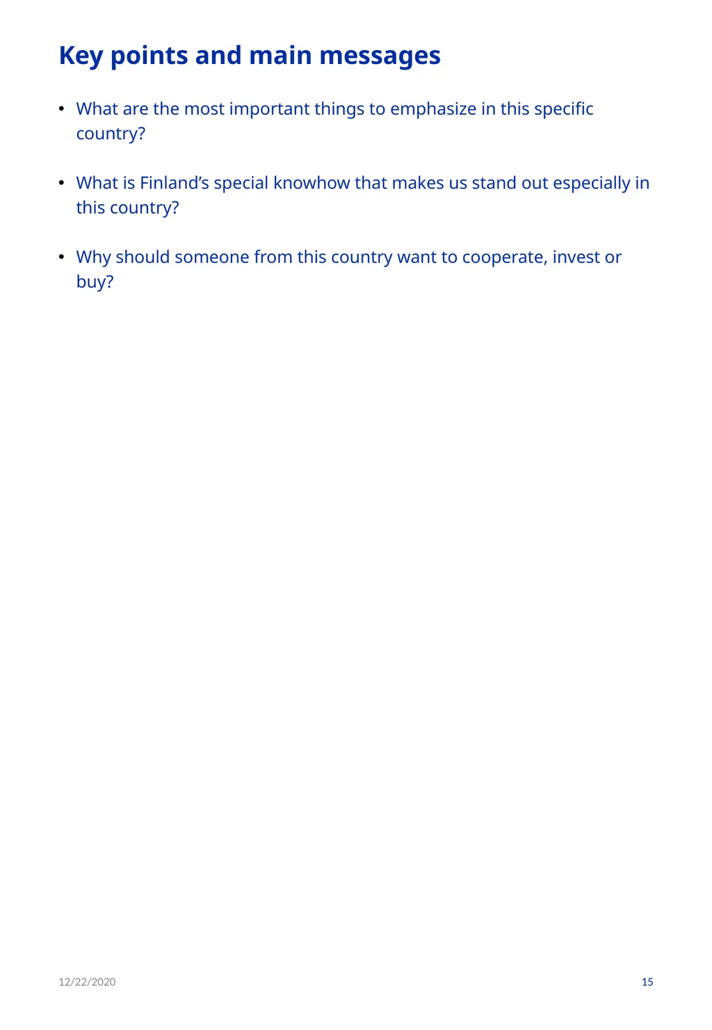 Digitalization / ICT 12/22/2020 1 PART I: GENERAL - slide 15 of 21