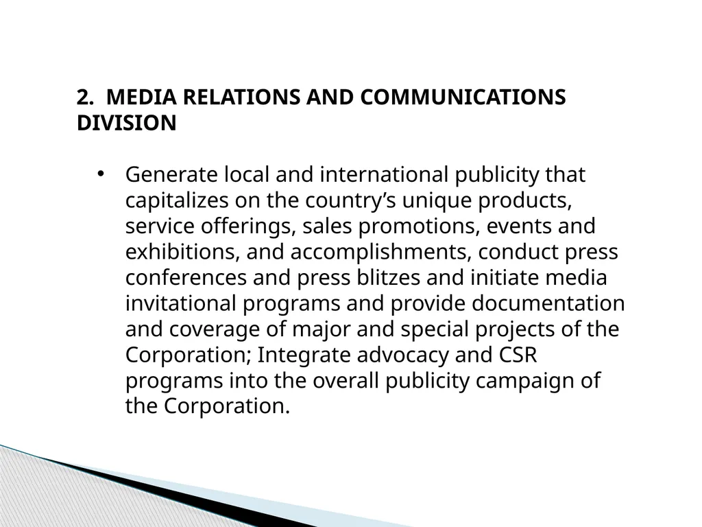 TOURISM PROMOTIONS BOARD PHILIPPINES TPB History: - slide 33 of 71