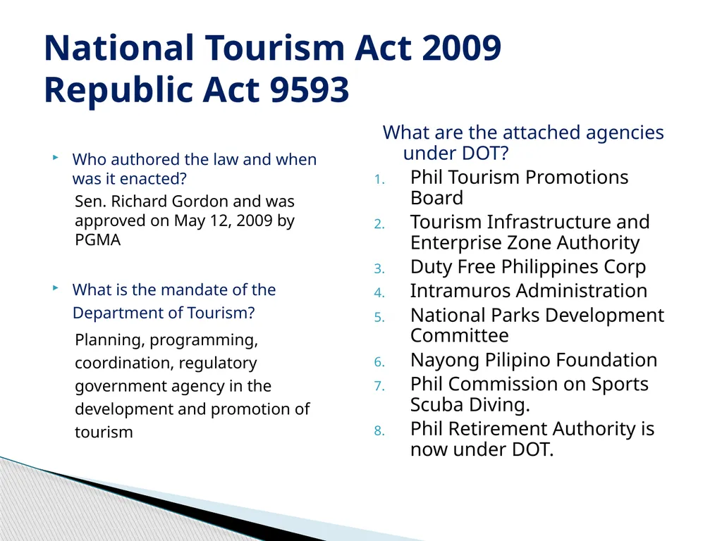 TOURISM PROMOTIONS BOARD PHILIPPINES TPB History: - slide 5 of 71