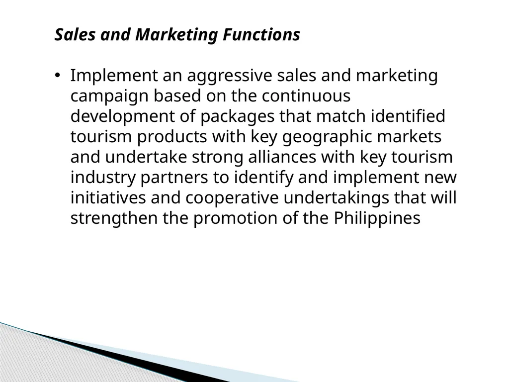 TOURISM PROMOTIONS BOARD PHILIPPINES TPB History: - slide 25 of 71