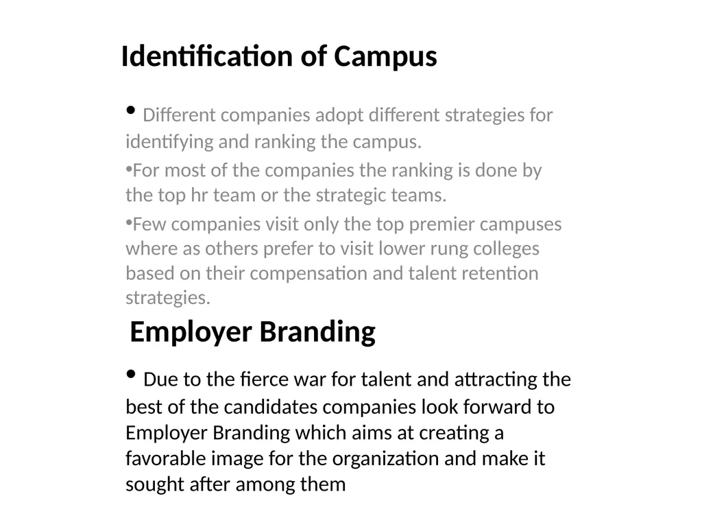 Recruitment & Selection 2 (Ref “Competence at Work - slide 11 of 36