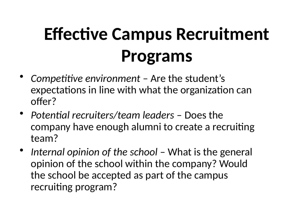 Recruitment & Selection 2 (Ref “Competence at Work - slide 7 of 36