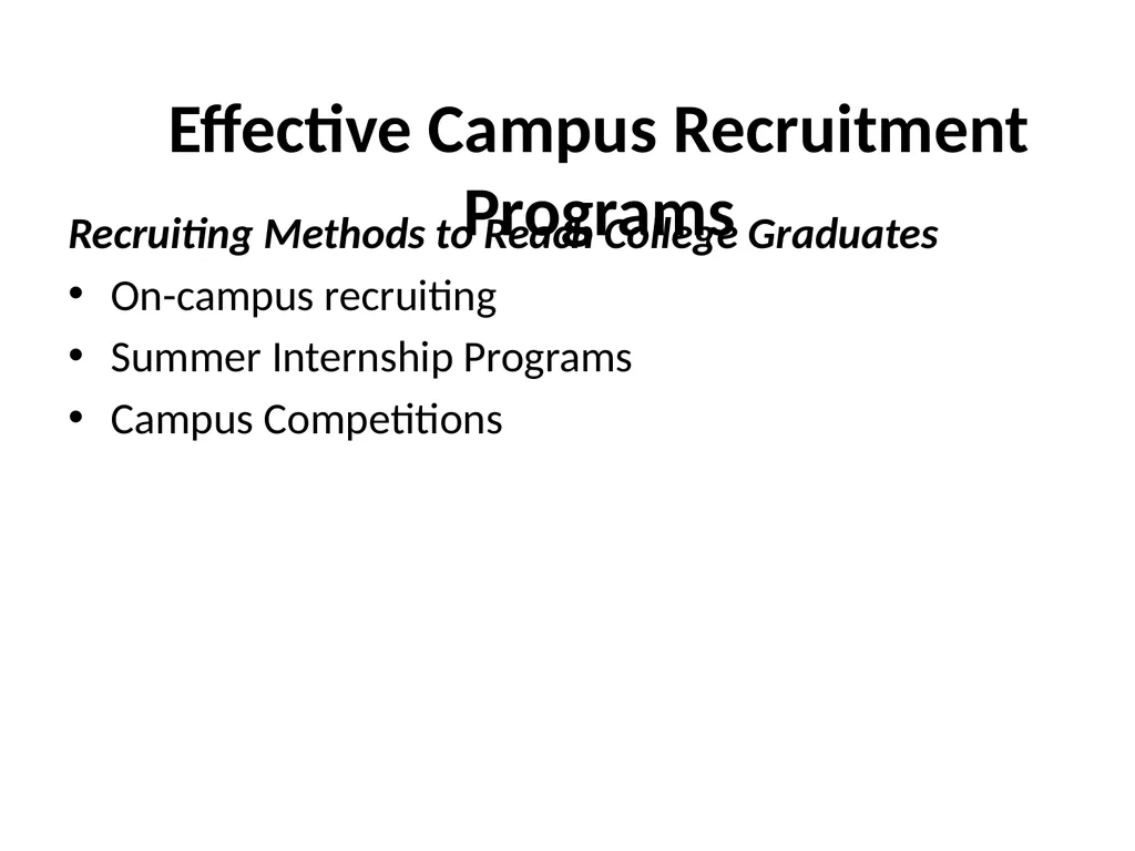 Recruitment & Selection 2 (Ref “Competence at Work - slide 9 of 36