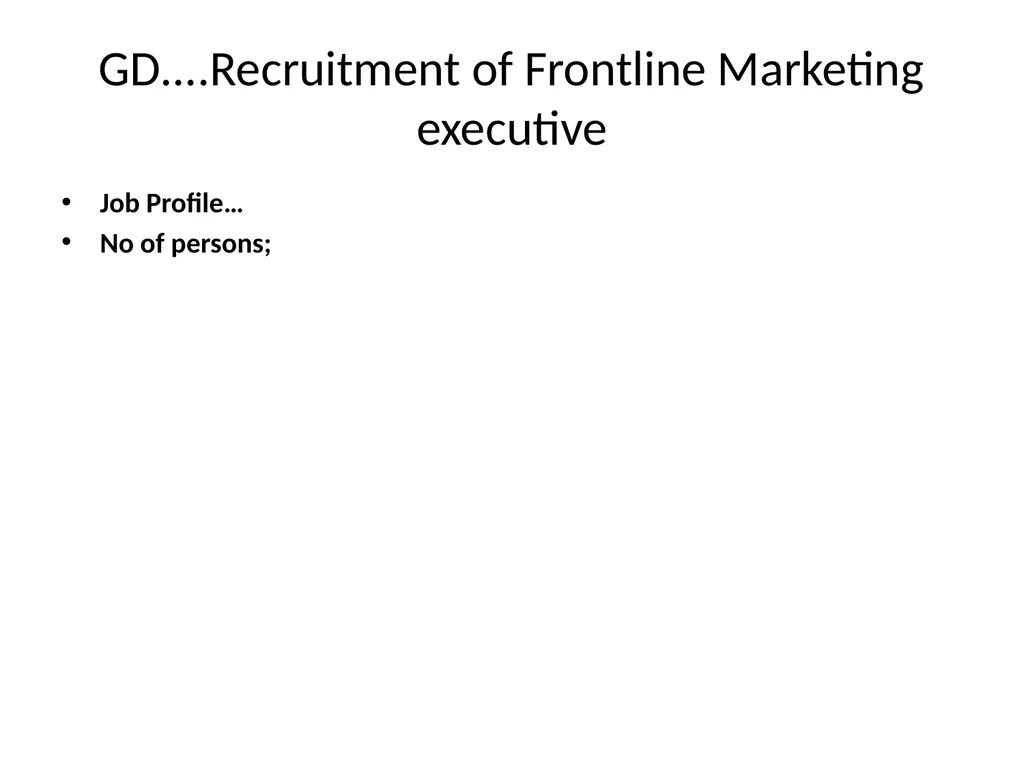 Recruitment & Selection 2 (Ref “Competence at Work - slide 30 of 36