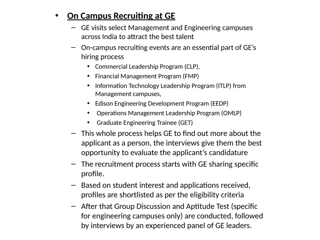 Recruitment & Selection 2 (Ref “Competence at Work - slide 18 of 36