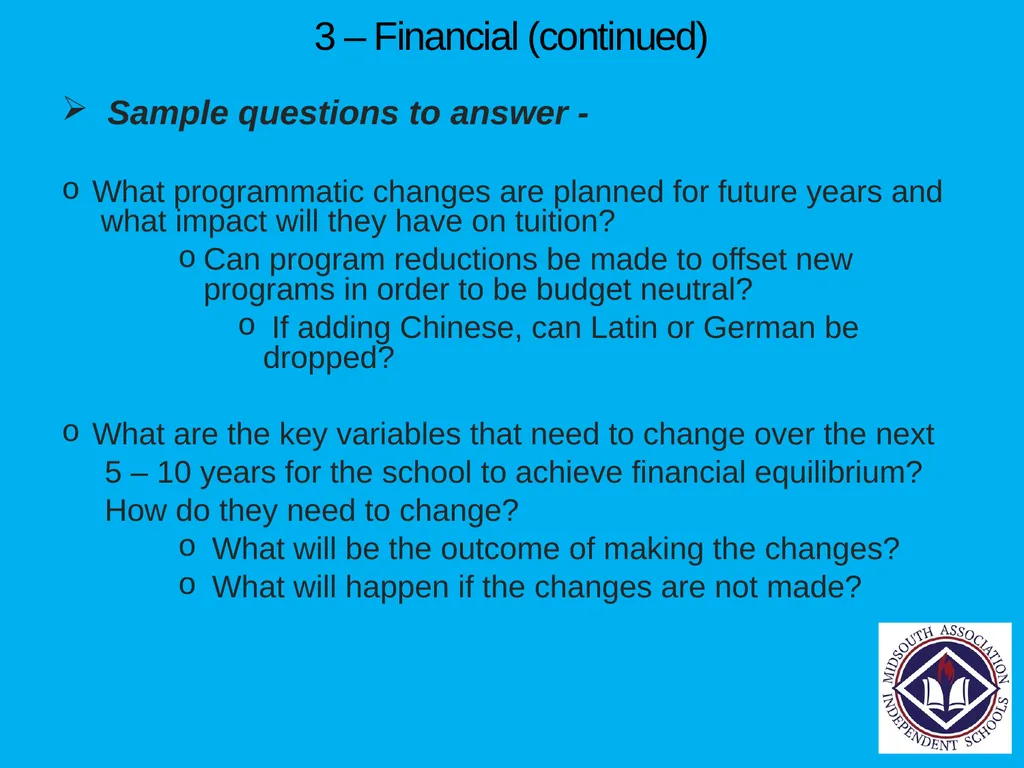 Financial Planning Tools each School Should Have - slide 41 of 54