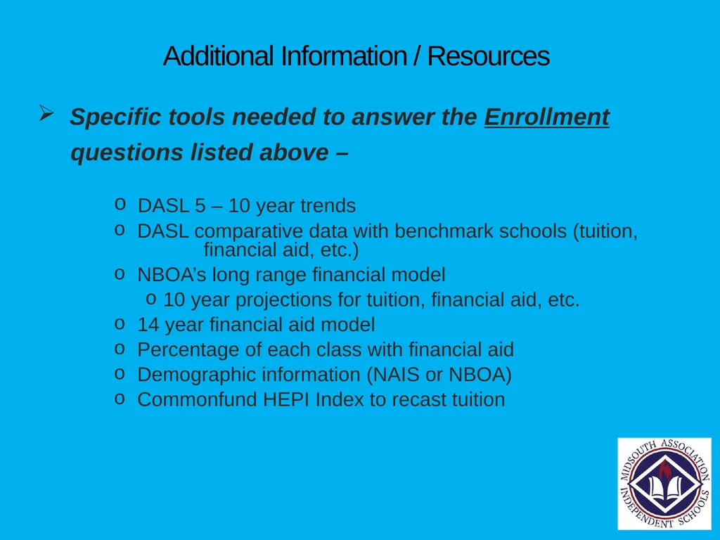 Financial Planning Tools each School Should Have - slide 51 of 54