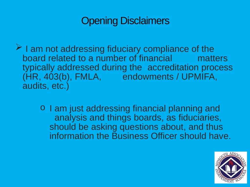Financial Planning Tools each School Should Have - slide 2 of 54