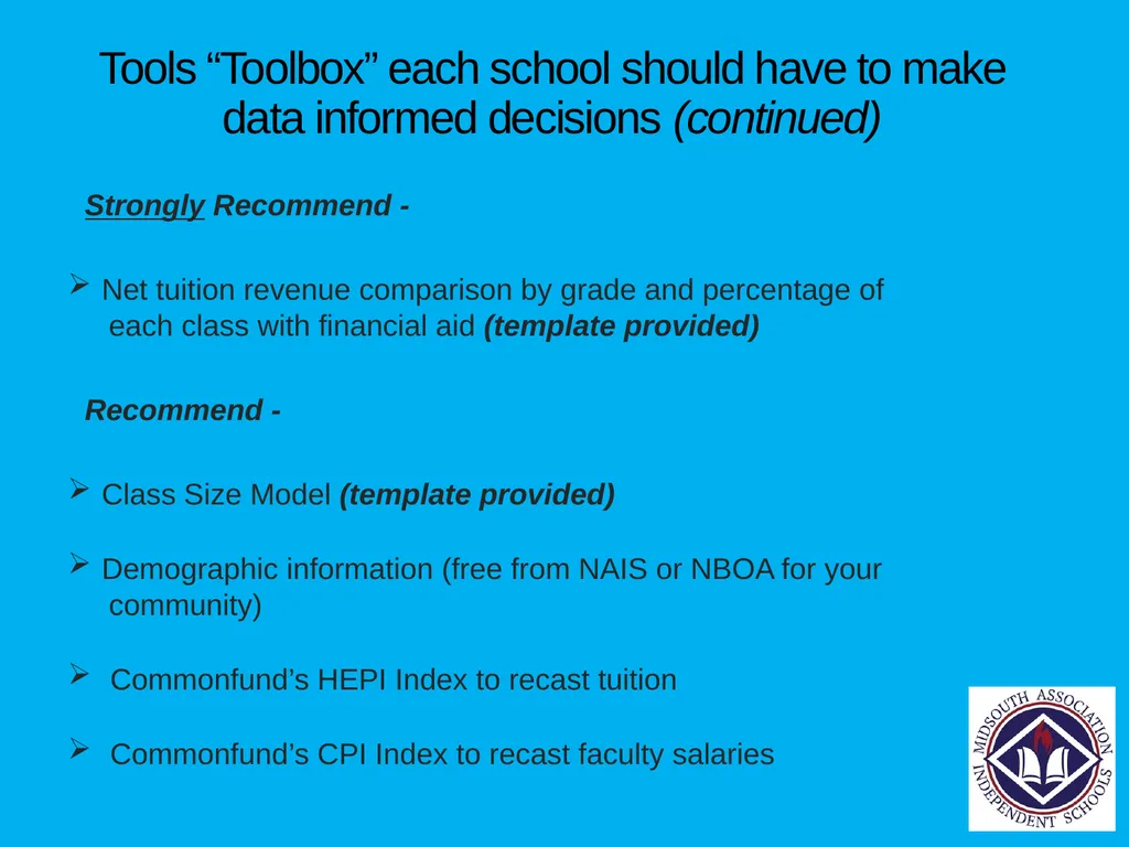 Financial Planning Tools each School Should Have - slide 5 of 54