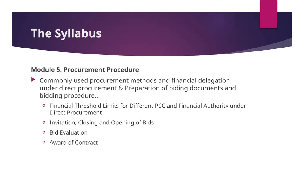 Capacity Building Workshop in Financial and HR - slide 33 of 62