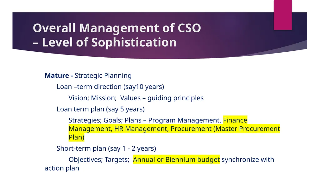 Capacity Building Workshop in Financial and HR - slide 10 of 62
