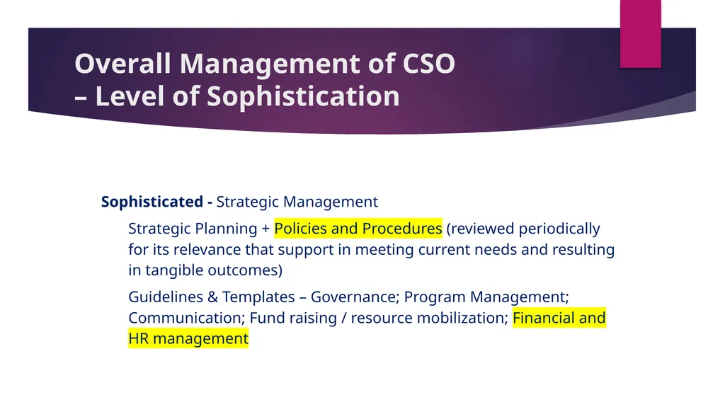 Capacity Building Workshop in Financial and HR - slide 11 of 62