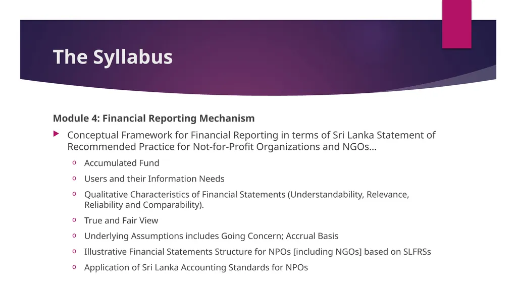 Capacity Building Workshop in Financial and HR - slide 26 of 62