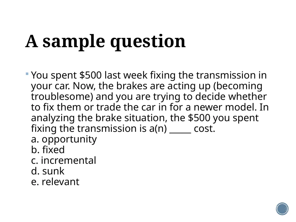 Chapter 6: Making capital investment decisions - slide 9 of 29