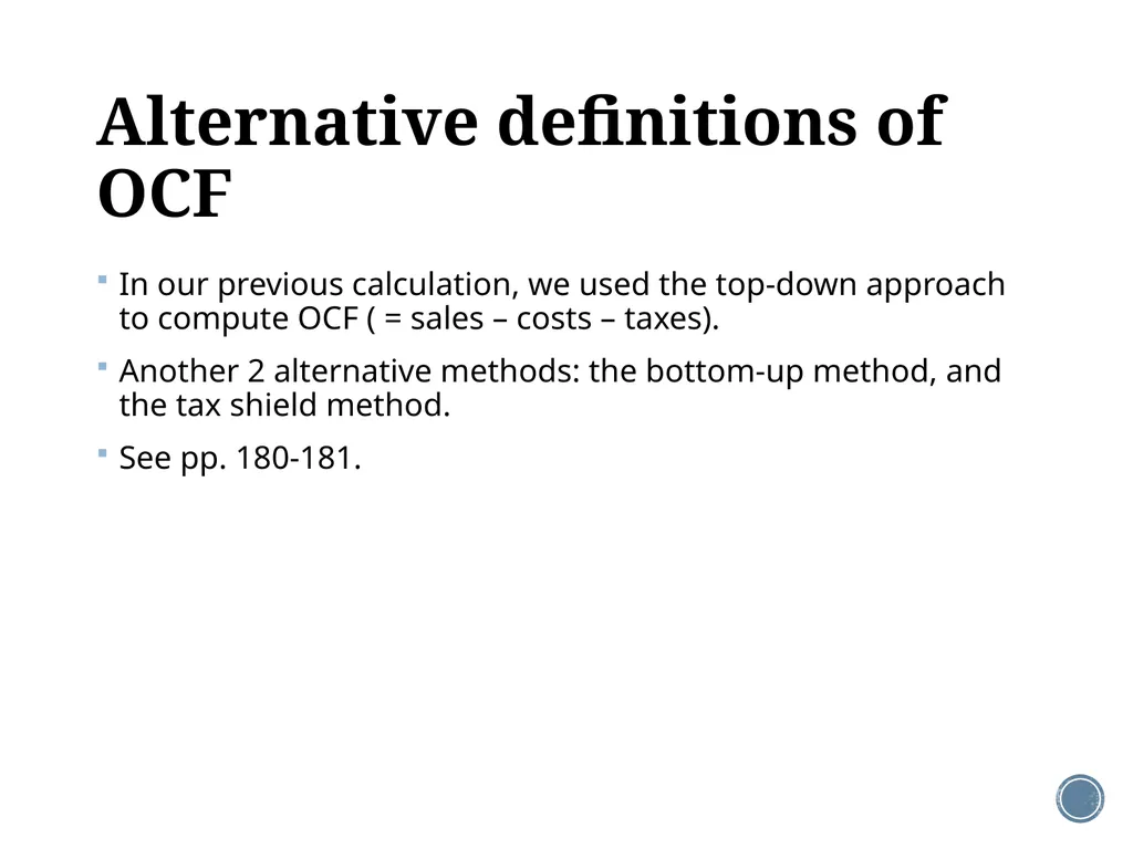 Chapter 6: Making capital investment decisions - slide 22 of 29