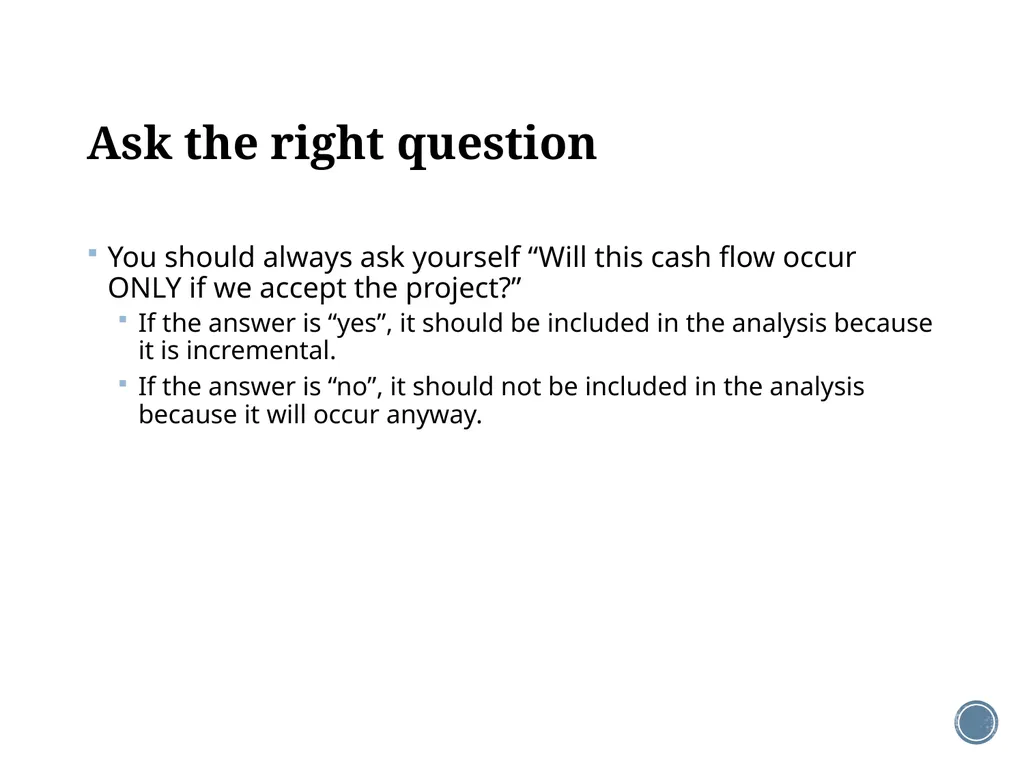Chapter 6: Making capital investment decisions - slide 5 of 29