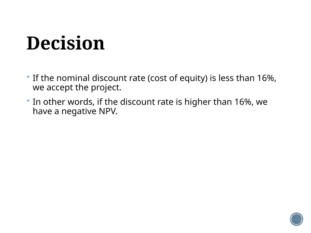 Chapter 6: Making capital investment decisions - slide 19 of 29