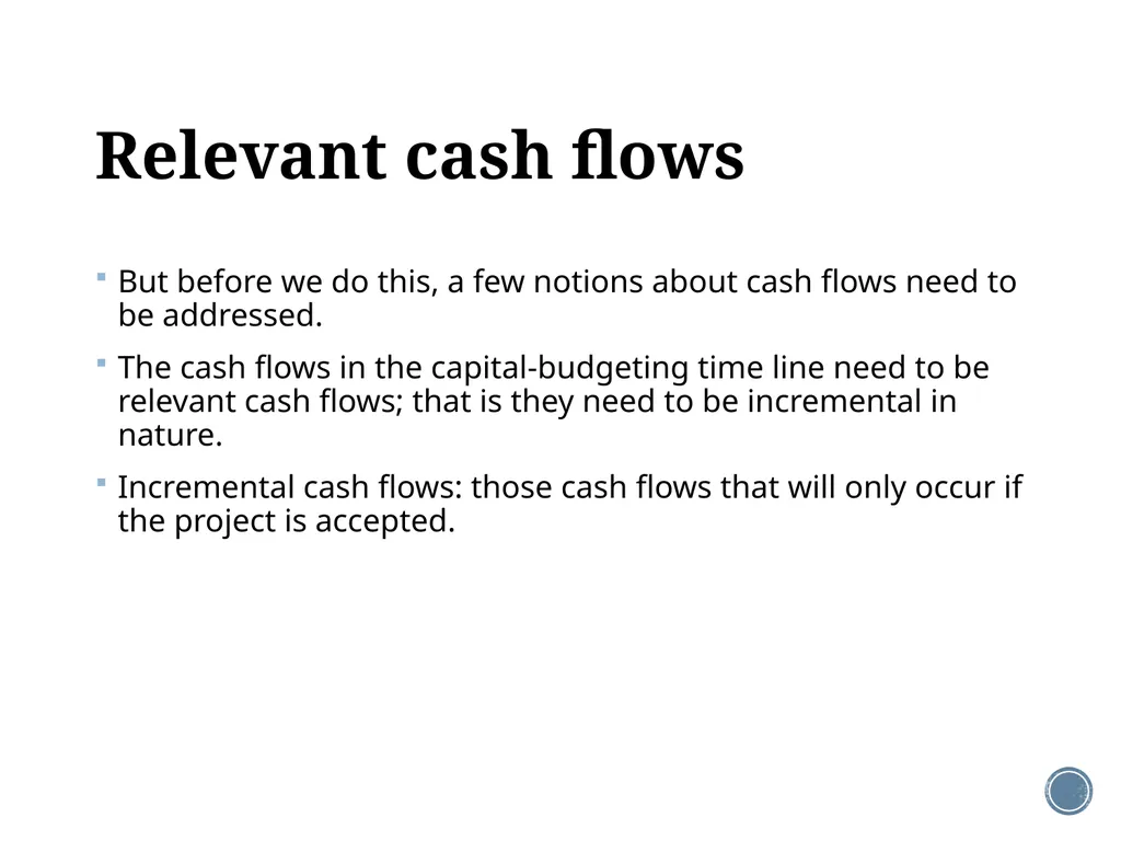 Chapter 6: Making capital investment decisions - slide 4 of 29
