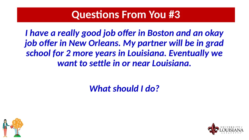 MONEY MATTERS SESSION #4 – CAREER PLANNING - slide 16 of 44