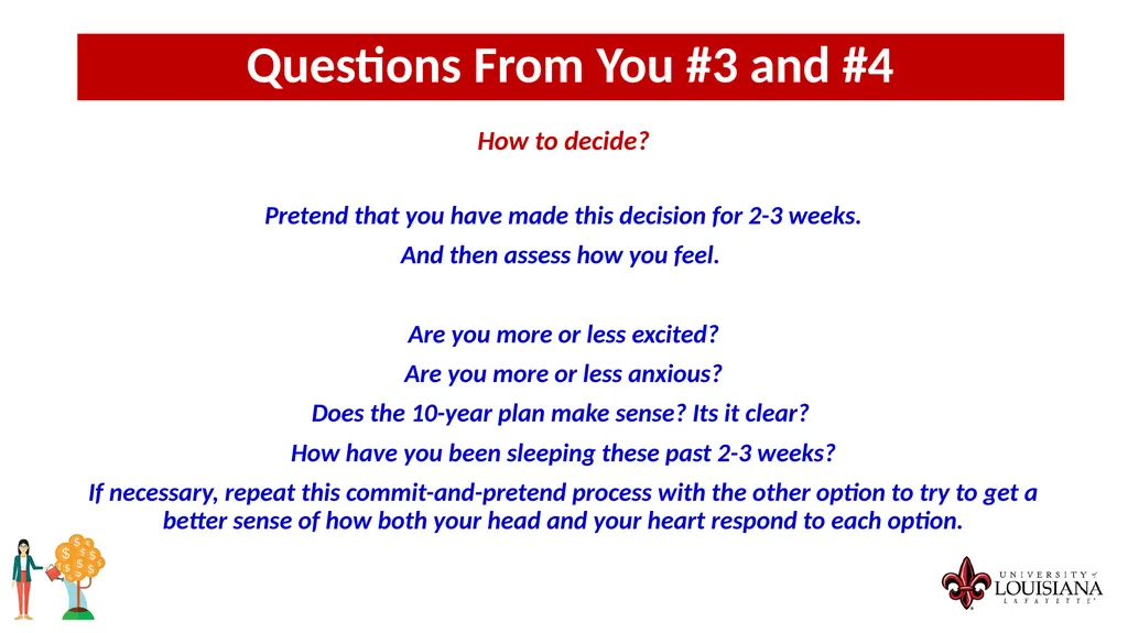 MONEY MATTERS SESSION #4 – CAREER PLANNING - slide 22 of 44