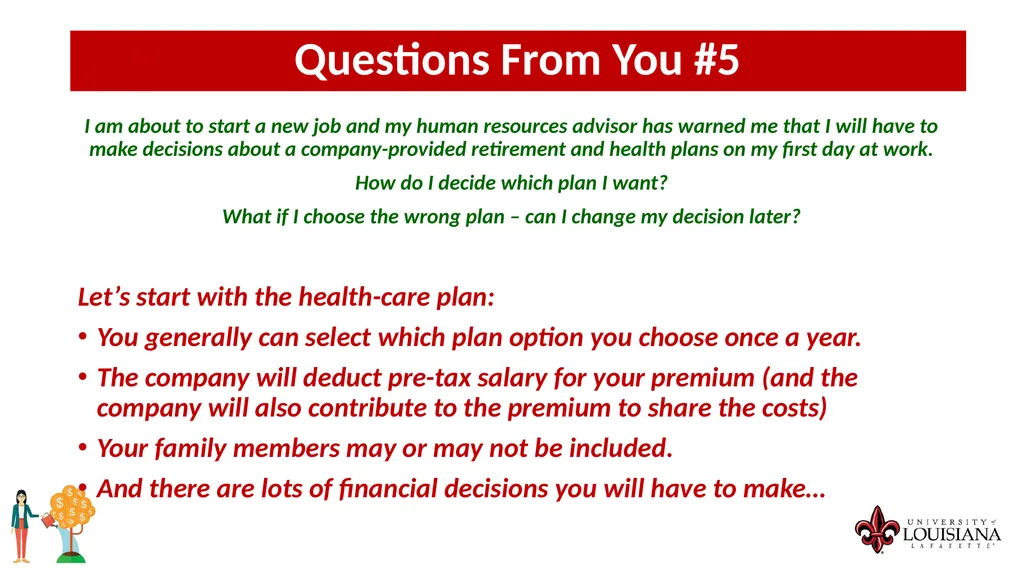 MONEY MATTERS SESSION #4 – CAREER PLANNING - slide 25 of 44
