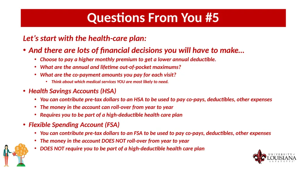 MONEY MATTERS SESSION #4 – CAREER PLANNING - slide 26 of 44