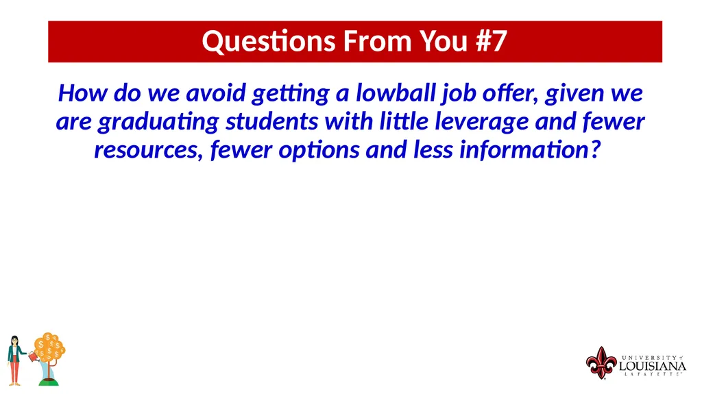 MONEY MATTERS SESSION #4 – CAREER PLANNING - slide 33 of 44