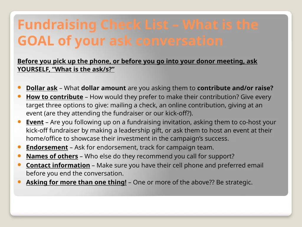 Ballot Measure Fundraising— Basics, Budgeting, & - slide 19 of 24