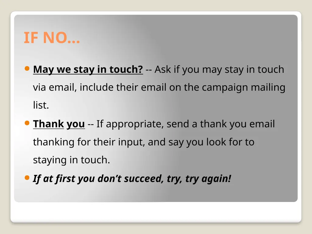 Ballot Measure Fundraising— Basics, Budgeting, & - slide 22 of 24