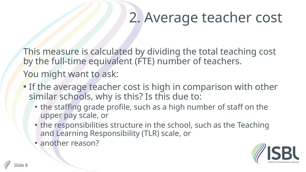 Financial planning and value for money Stephen - slide 8 of 32