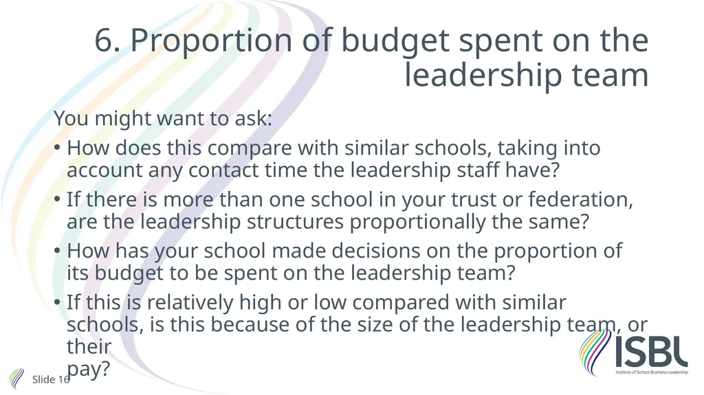 Financial planning and value for money Stephen - slide 16 of 32
