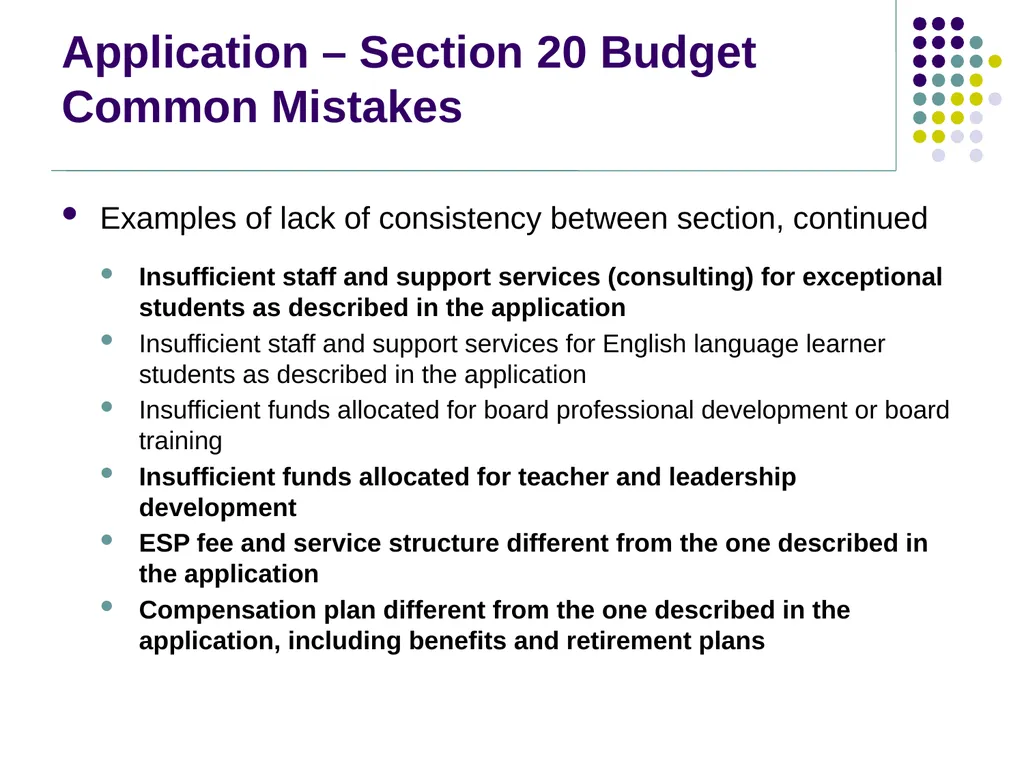Finance/Budget Information & Guidance for New - slide 10 of 16