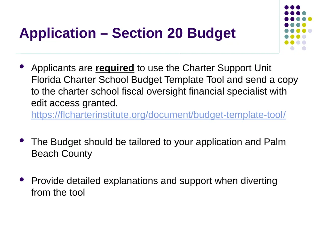 Finance/Budget Information & Guidance for New - slide 3 of 16