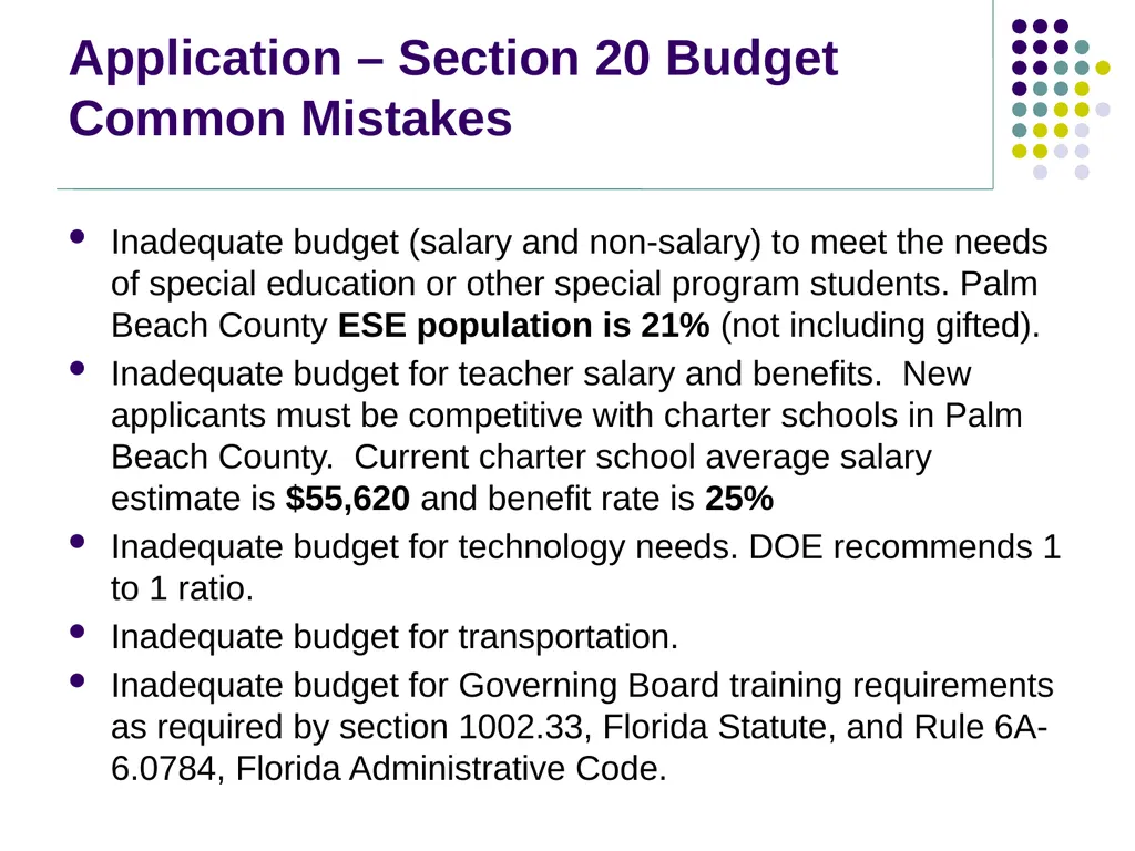 Finance/Budget Information & Guidance for New - slide 5 of 16