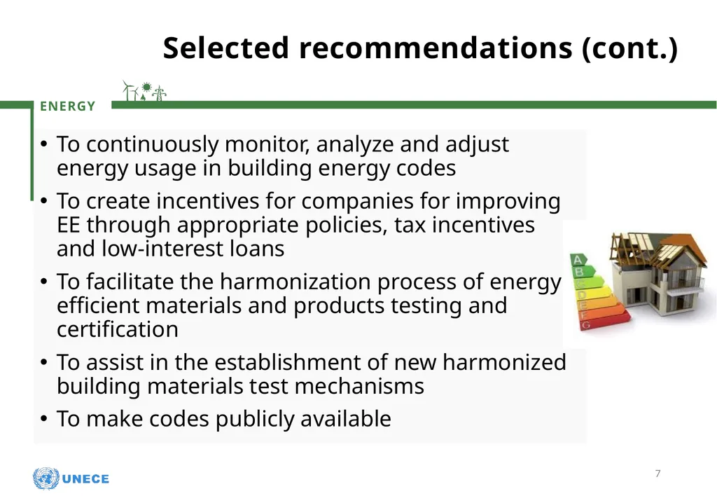 Mapping of Existing Energy Efficiency Standards in - slide 7 of 8