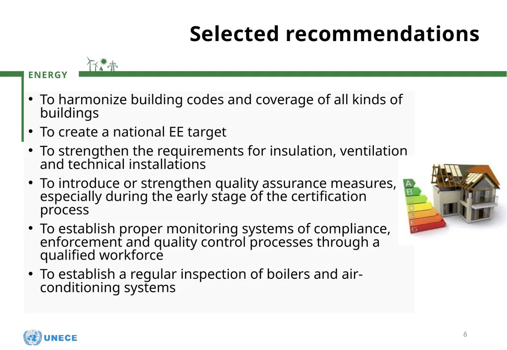 Mapping of Existing Energy Efficiency Standards in - slide 6 of 8