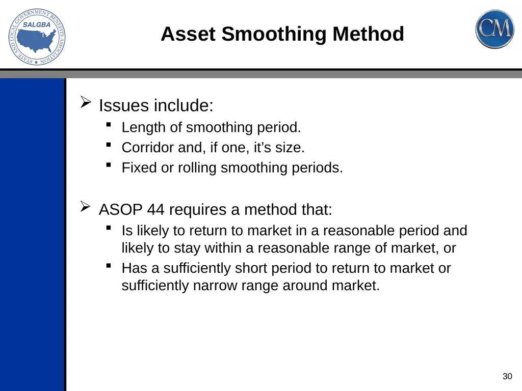 2013 SALGBA Regional Conference Change in GASB - slide 30 of 45