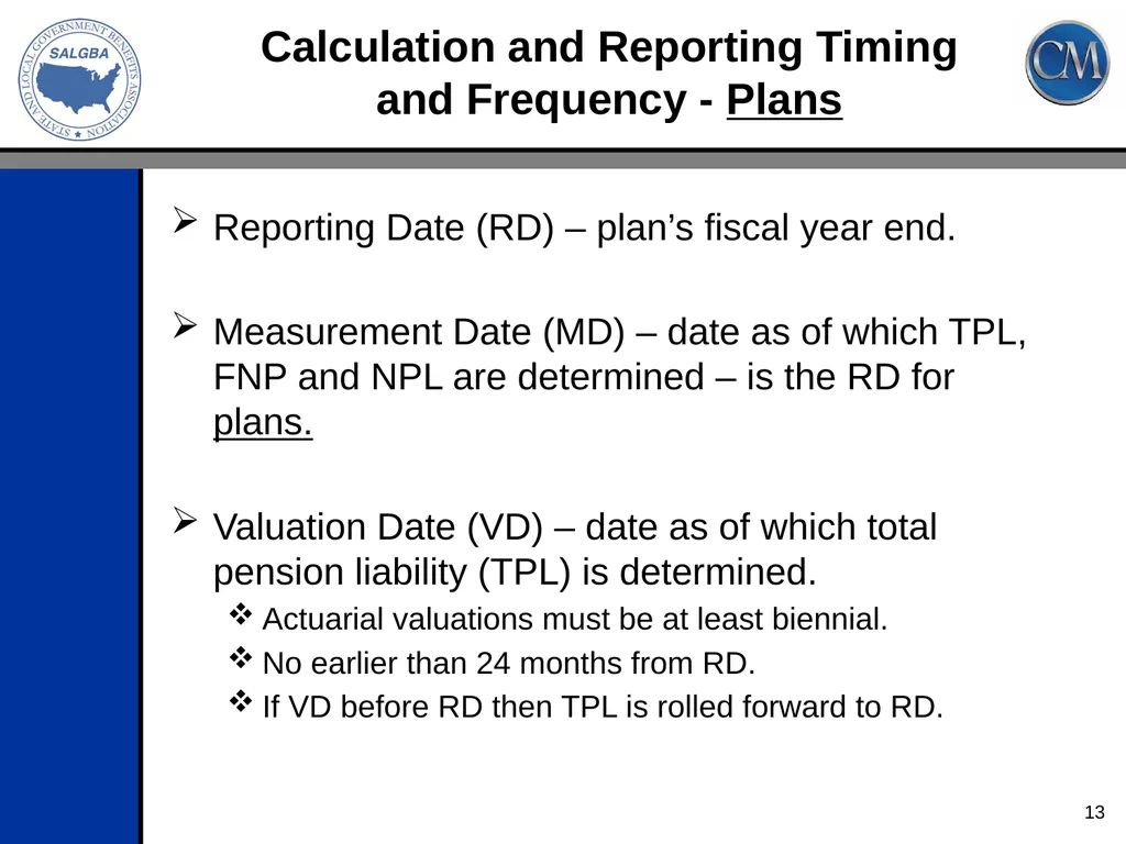 2013 SALGBA Regional Conference Change in GASB - slide 13 of 45