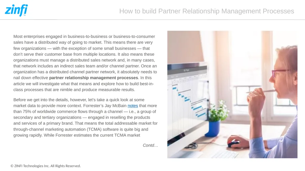 How to build Partner Relationship Management - slide 2 of 7