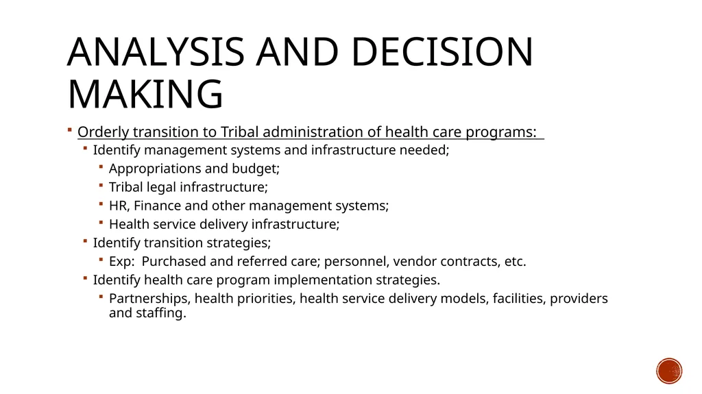 Developing an action or project plan planning for - slide 15 of 56