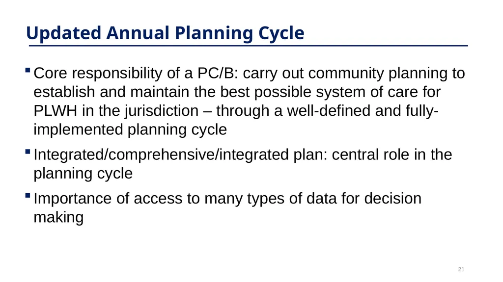 Planning 101: Model Training Session on The Ryan - slide 21 of 56