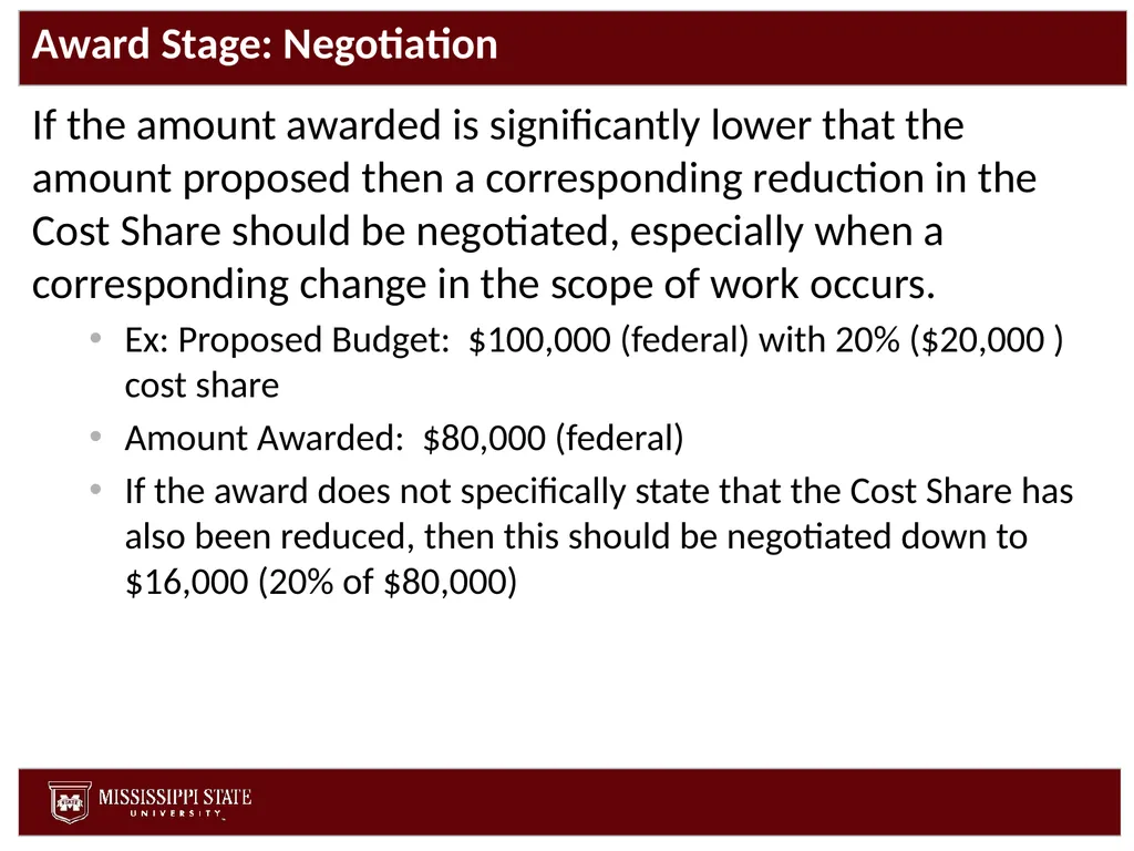 Cost Share Office of Research and Economic - slide 39 of 57