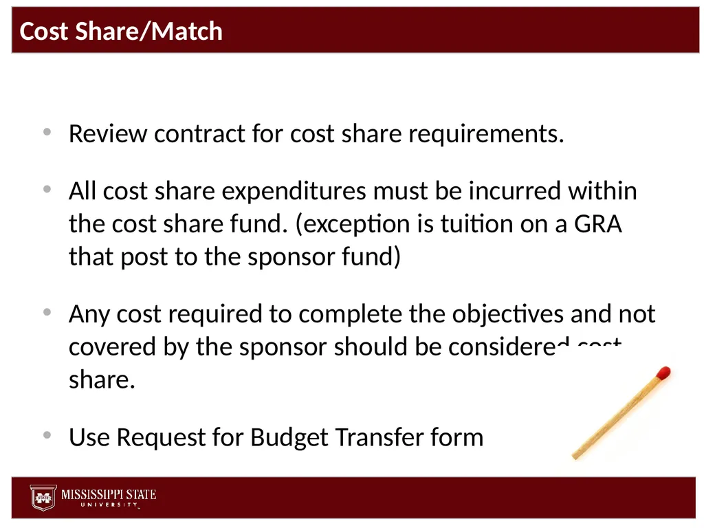 Cost Share Office of Research and Economic - slide 51 of 57
