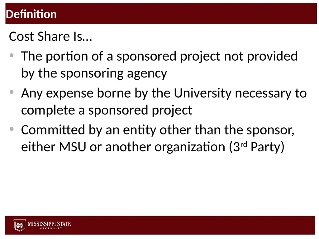 Cost Share Office of Research and Economic - slide 4 of 57
