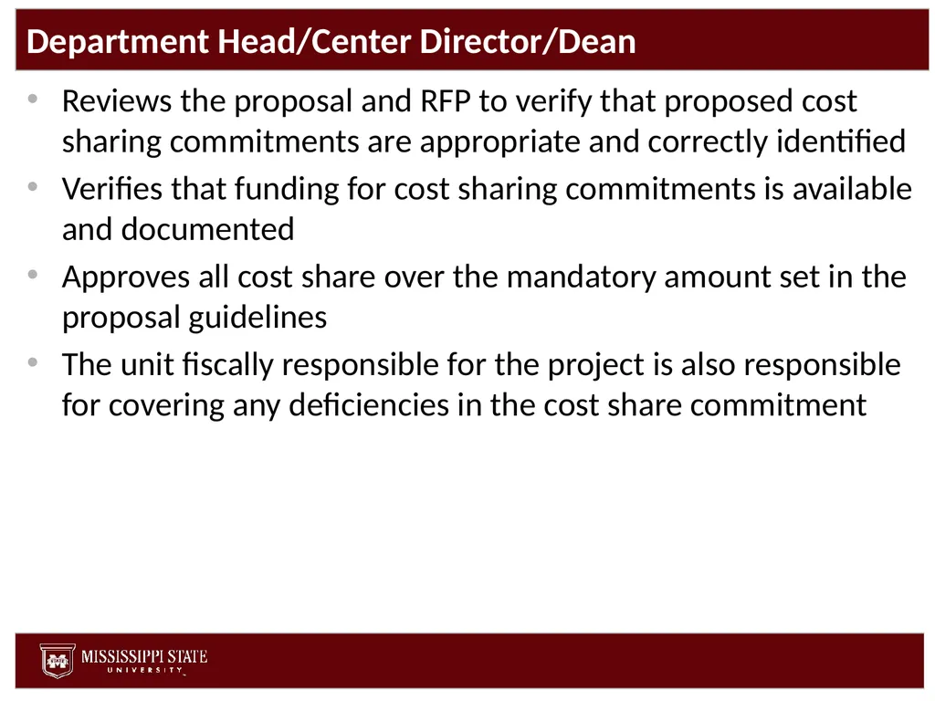 Cost Share Office of Research and Economic - slide 44 of 57